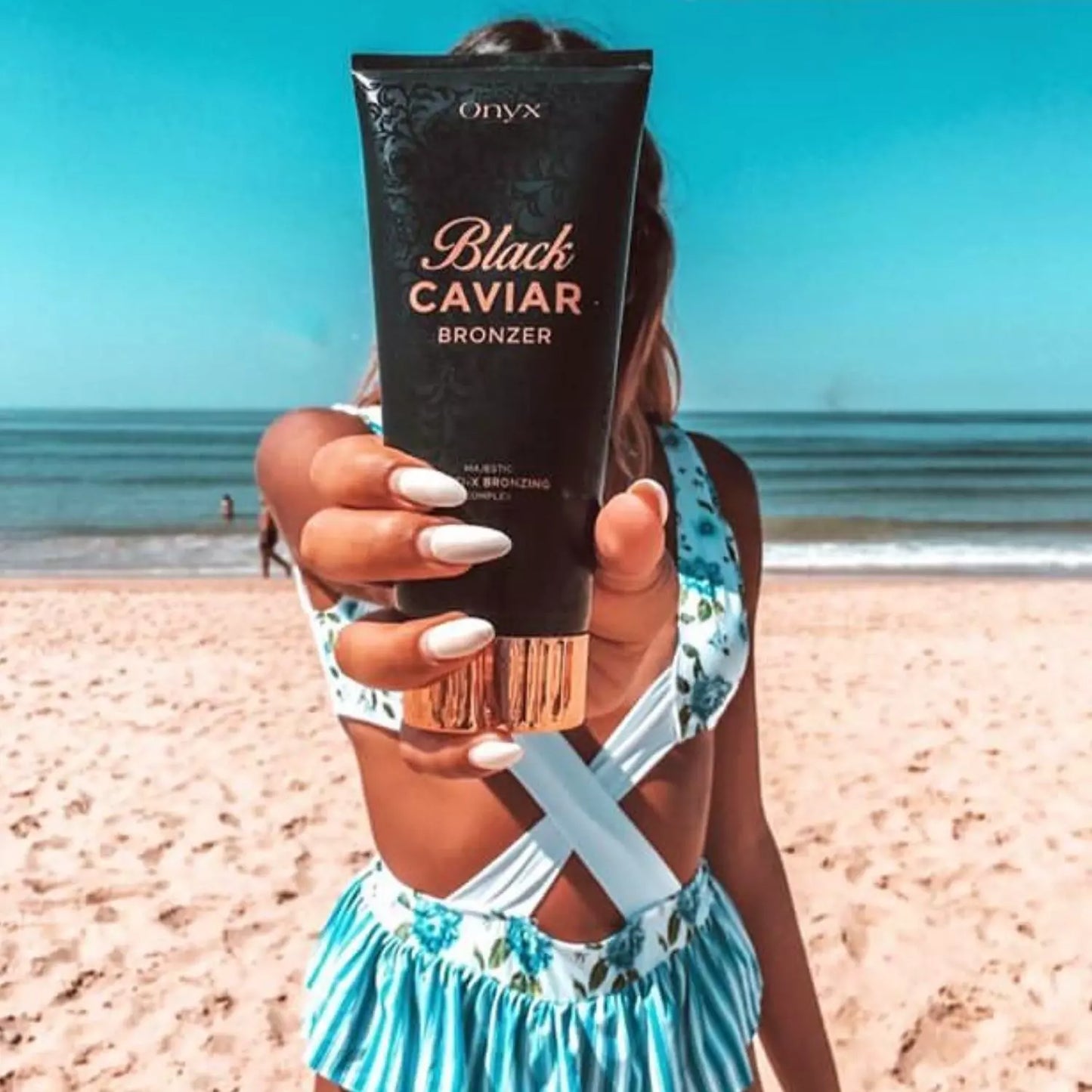 Onyx Black Caviar Solarium Creme mit Bronzer