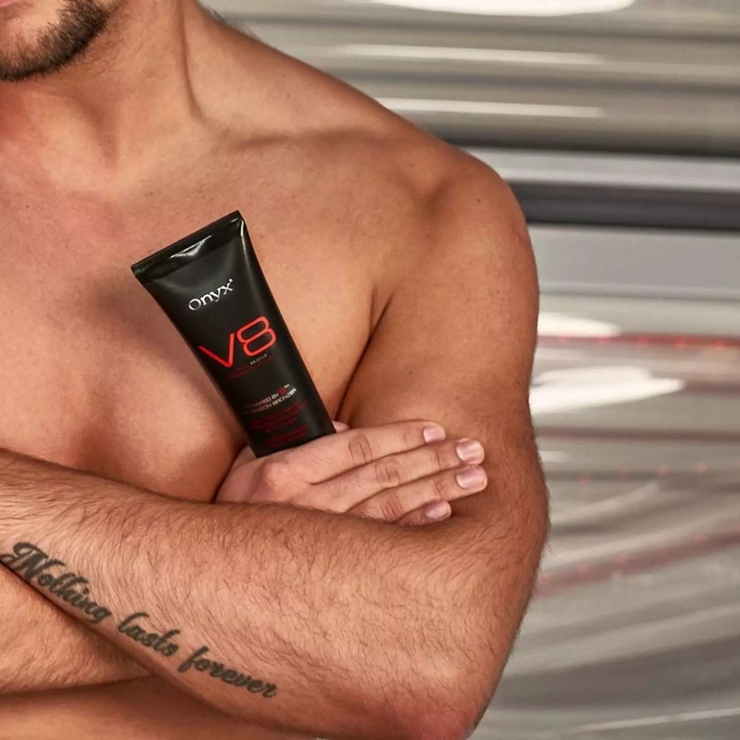Onyx V8 solarium kosmetik mit bronzer